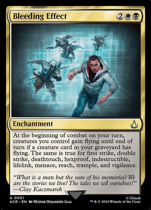 Bleeding Effect 2024 Magic: The Gathering Assassin's Creed
