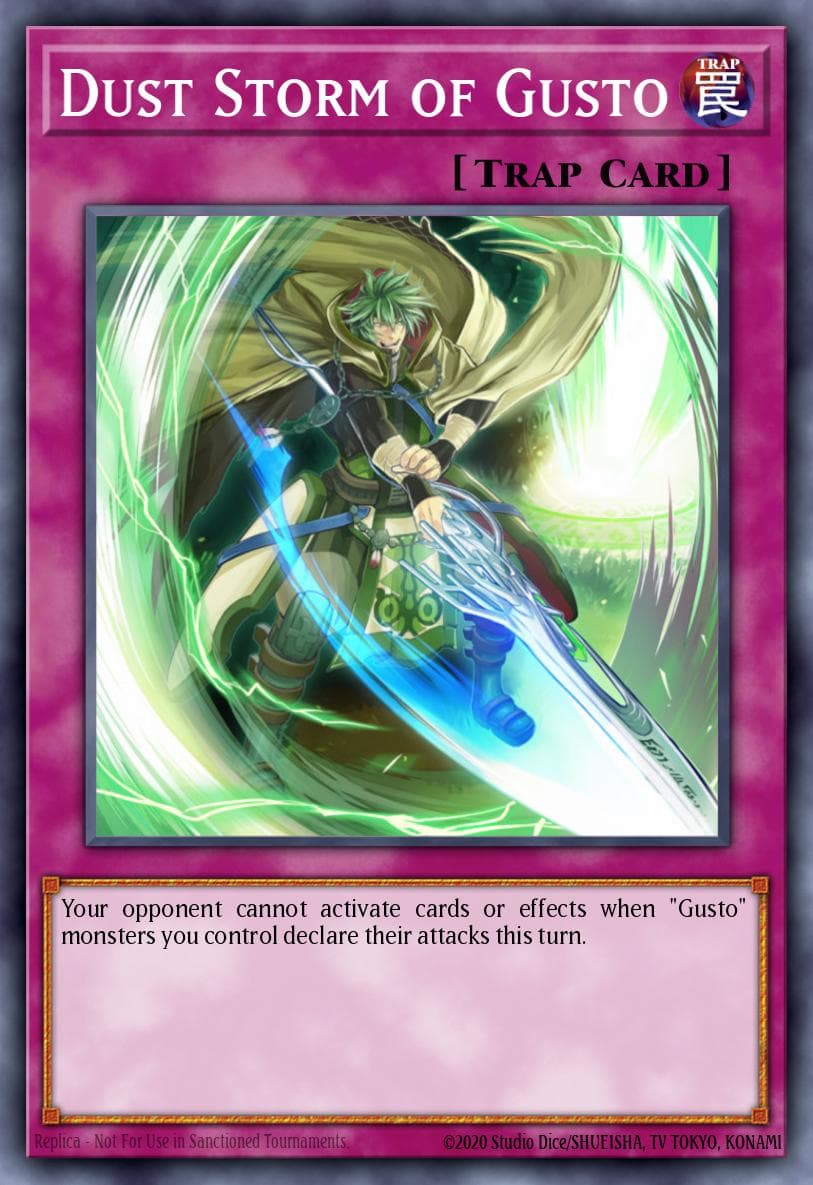 Dust Storm of Gusto 2012 Yu-Gi-Oh! Duel Terminal 7