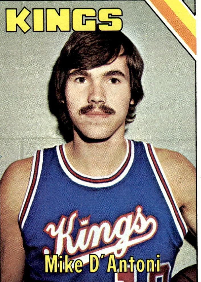 Mike D'Antoni 1975 topps Topps