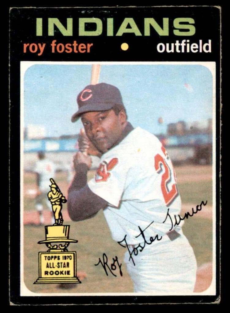 Roy Foster 1971 topps
