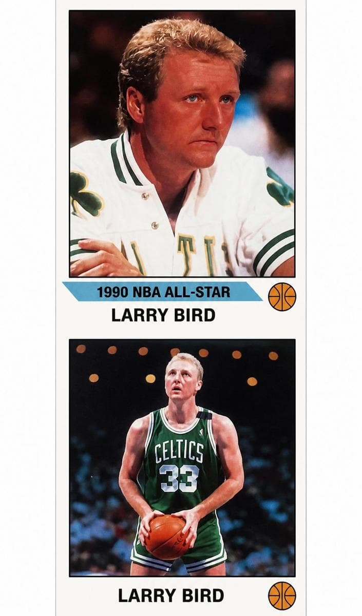 Larry Bird 1990 panini