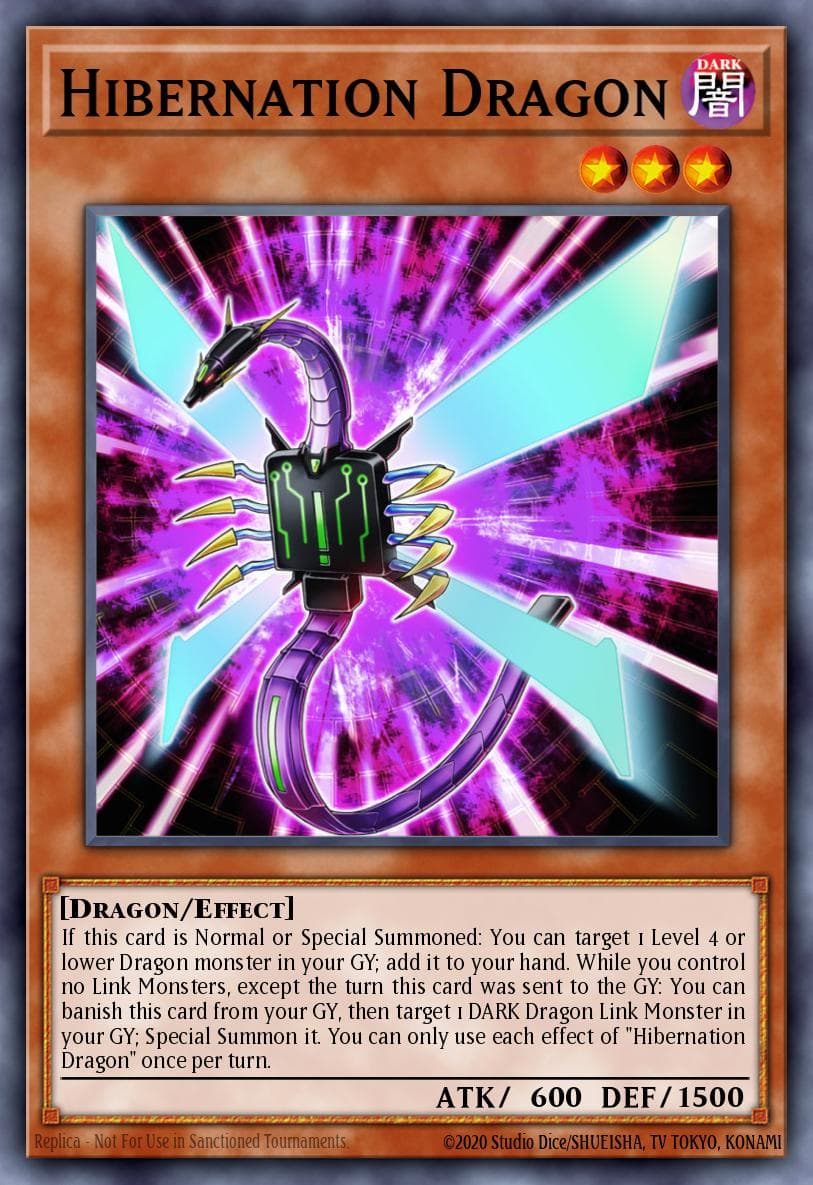 Hibernation Dragon 2024 Yu-Gi-Oh! Battles of Legend: Chapter 1