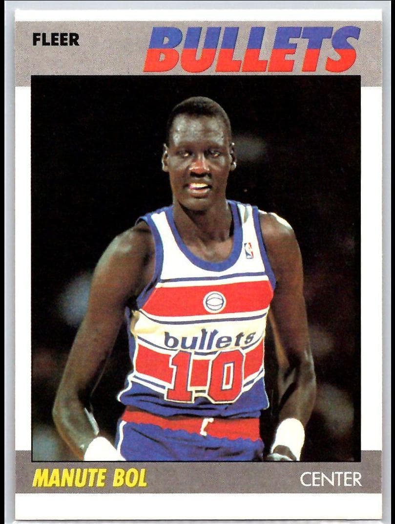 Manute Bol 1987 fleer Fleer