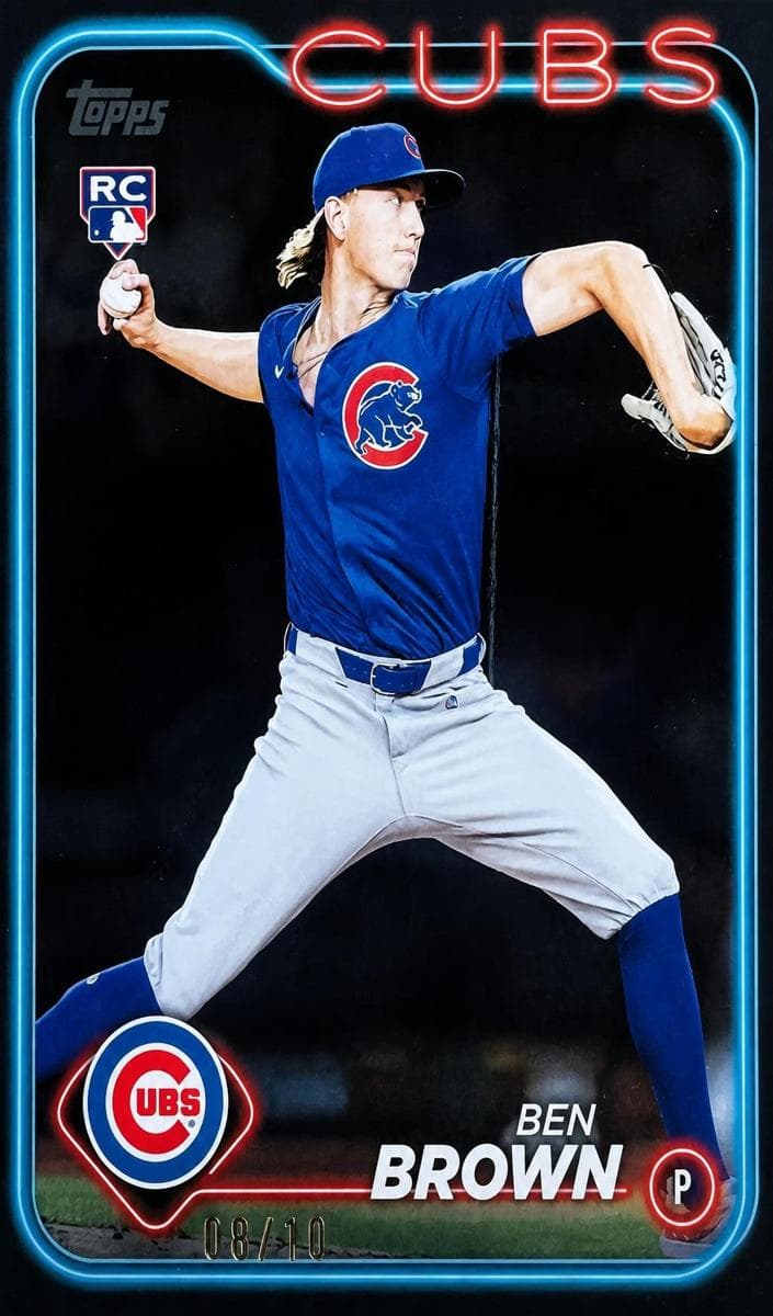 Ben Brown trading card