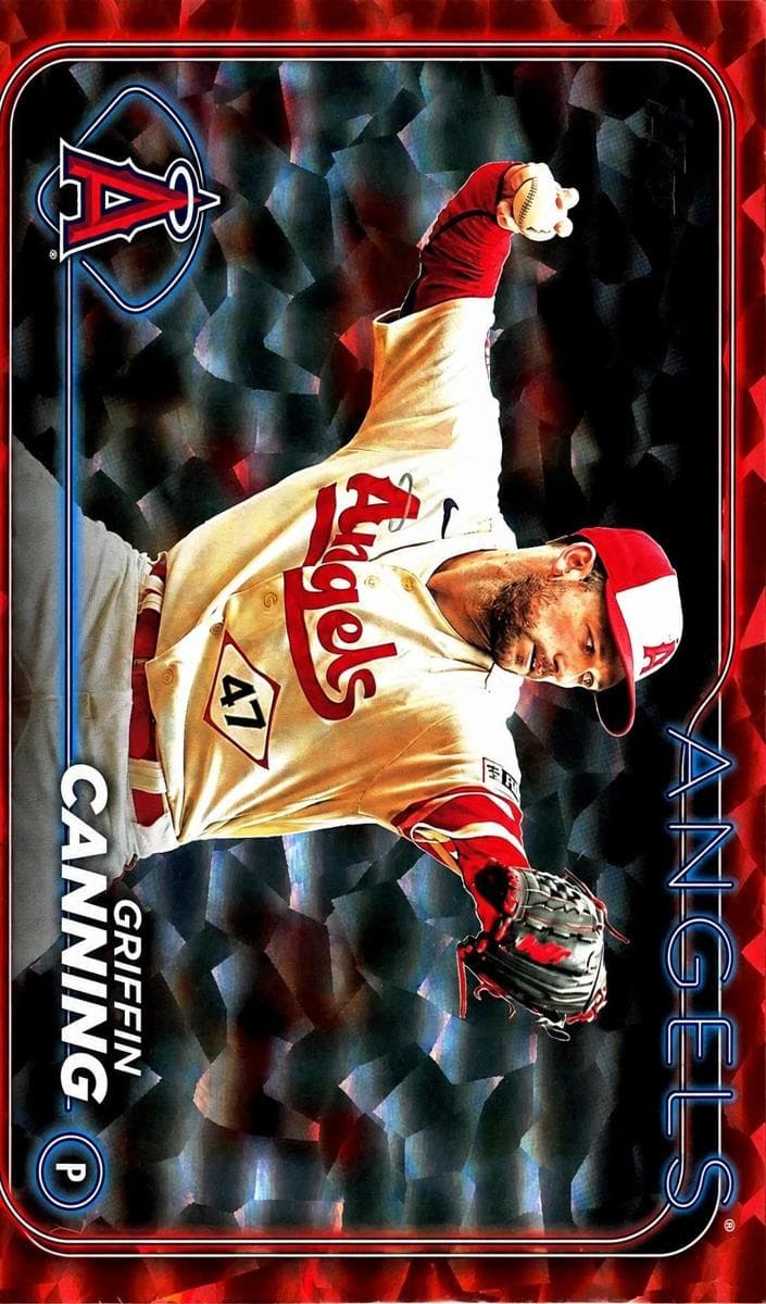 Griffin Canning trading card