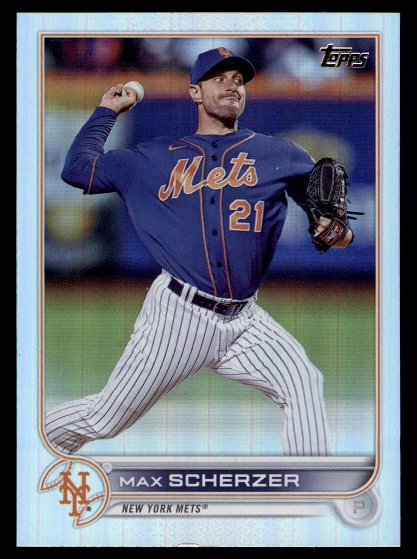 Max Scherzer 2022 topps Topps Update