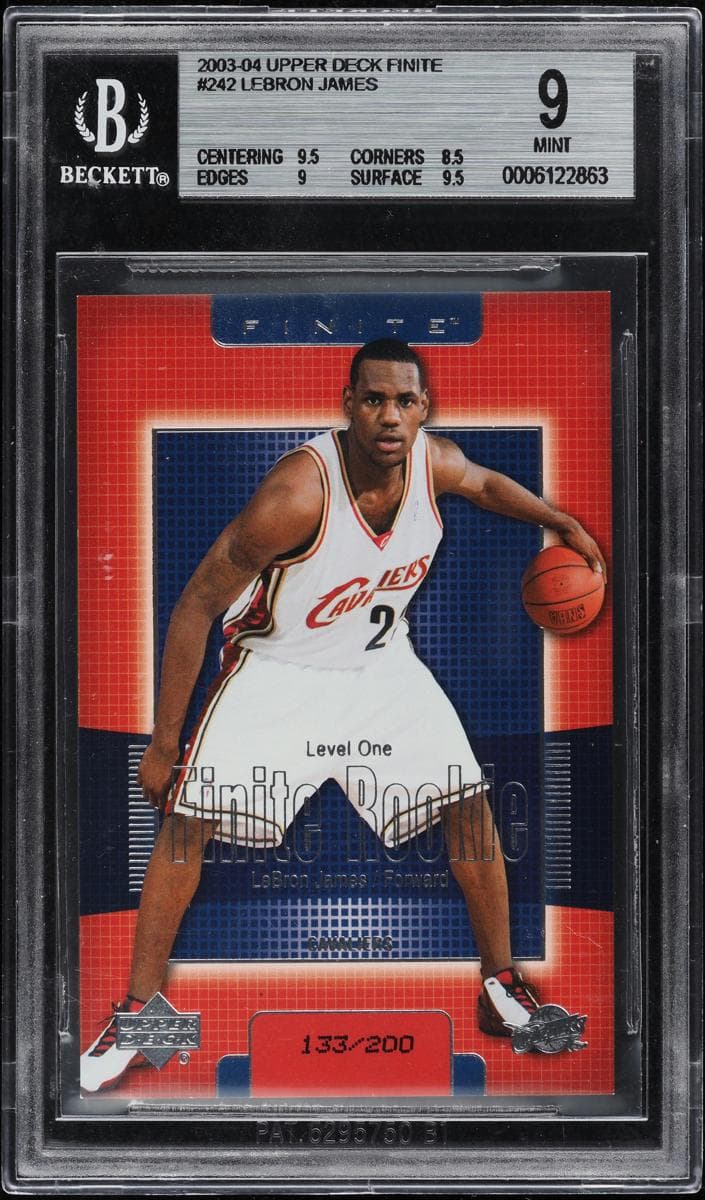 Lebron James 2003 upper-deck