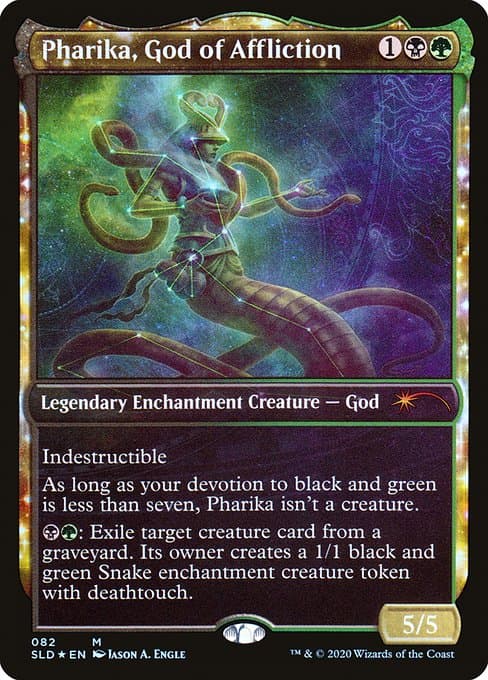 Pharika, God of Affliction 2019 Magic: The Gathering Secret Lair Drop
