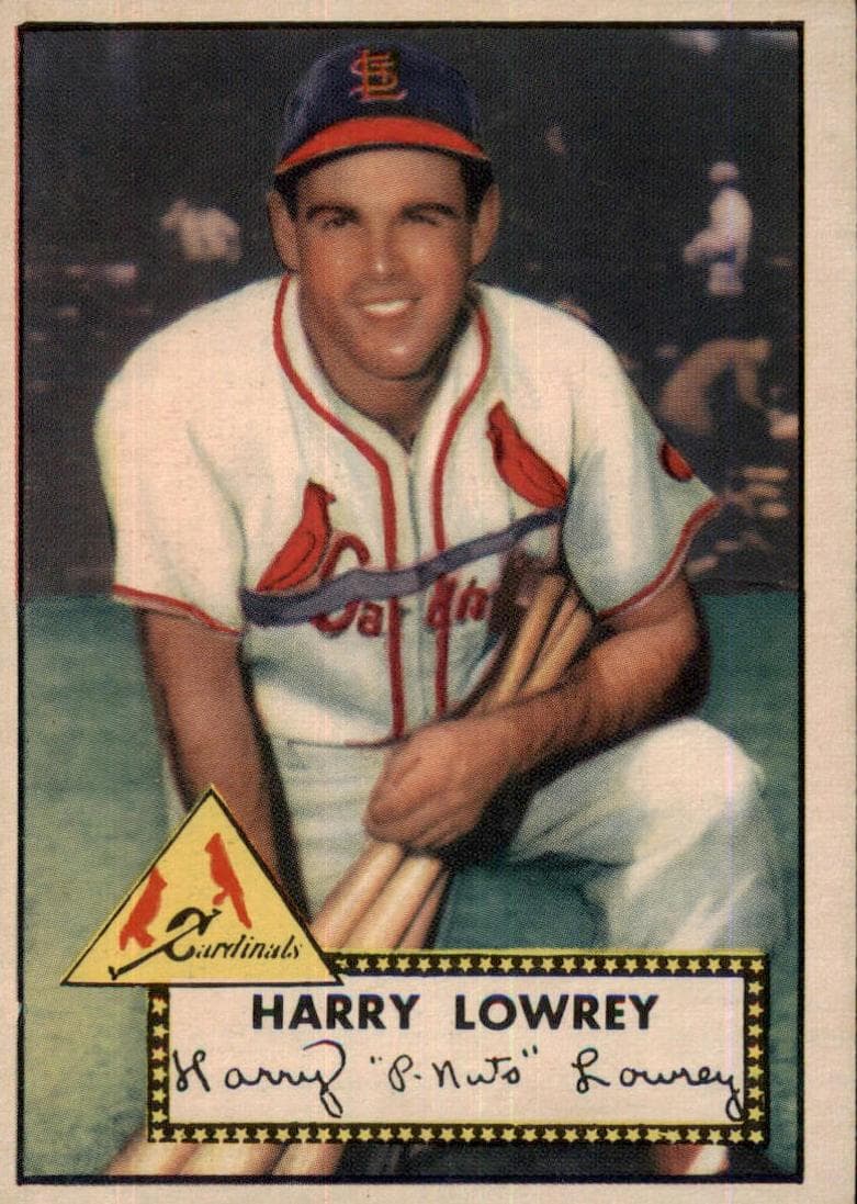 Peanuts Lowrey 1952 topps Topps