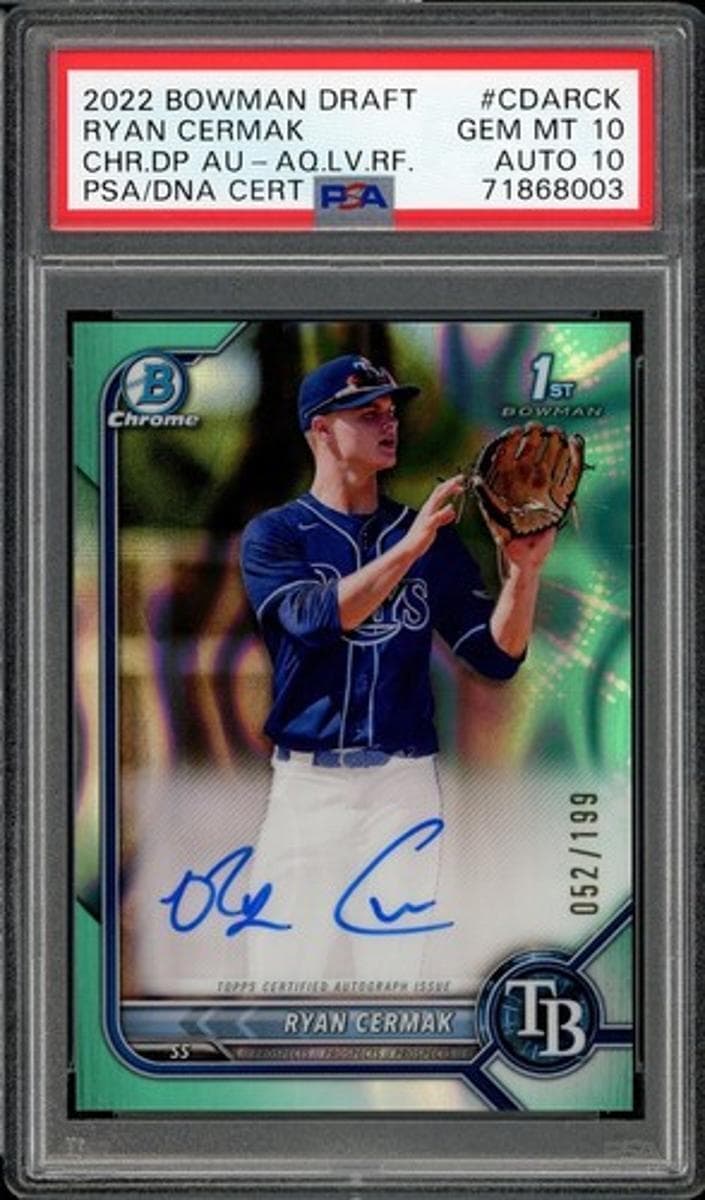 Ryan Cermak trading card