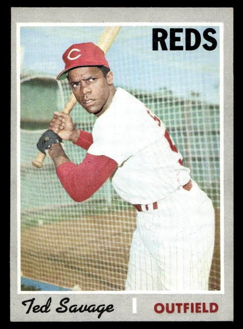 Ted Savage 1970 topps Topps