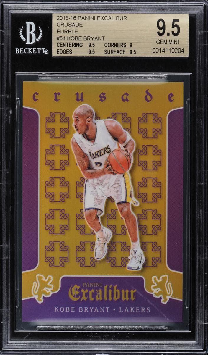 Kobe Bryant 2015 panini