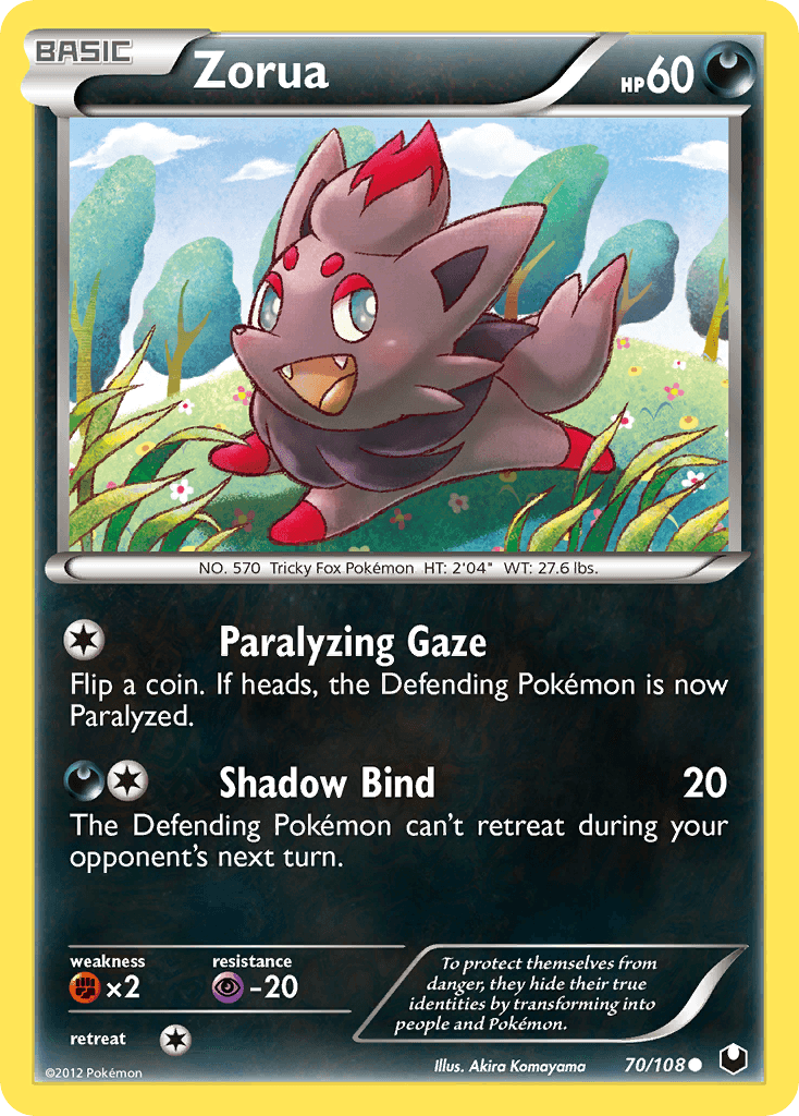 Zorua 2012 Pokemon