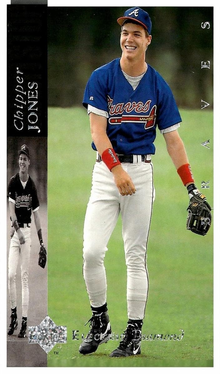 Chipper Jones 1994 upper-deck Upper Deck