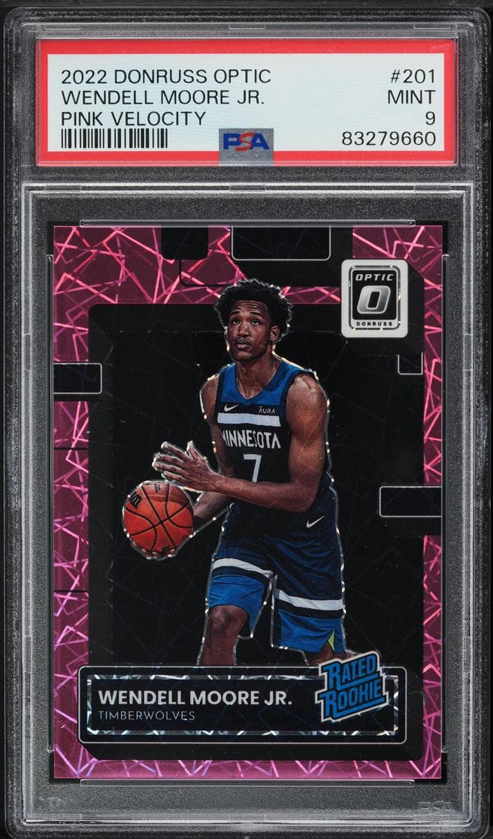 Wendell Moore Jr. trading card