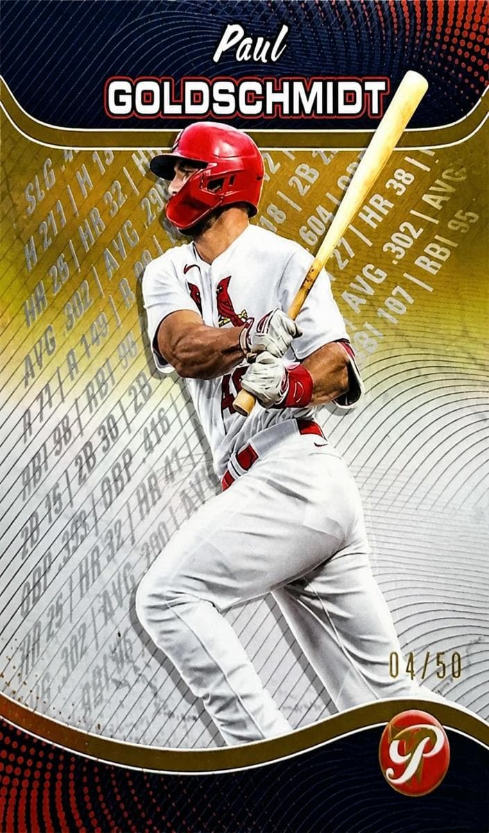 Paul Goldschmidt 2024 topps Topps Pristine