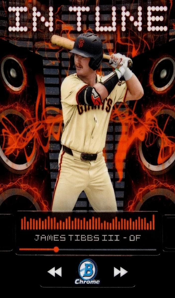 James Tibbs III 2024 bowman Bowman Draft