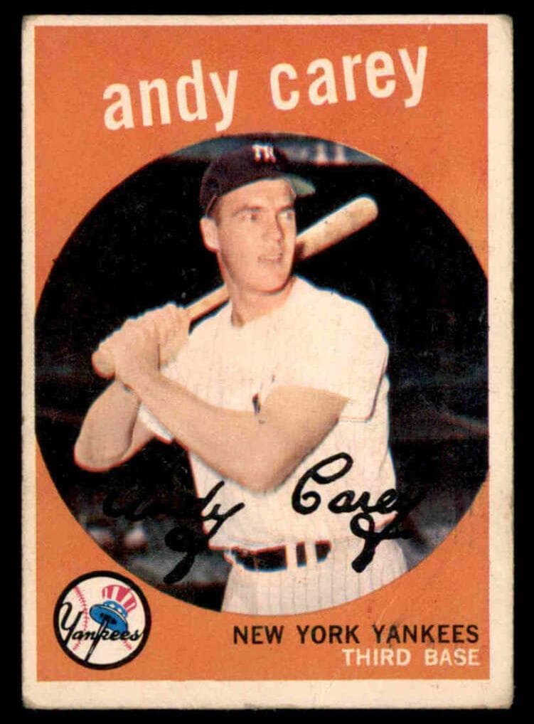 Andy Carey 1959 topps Topps