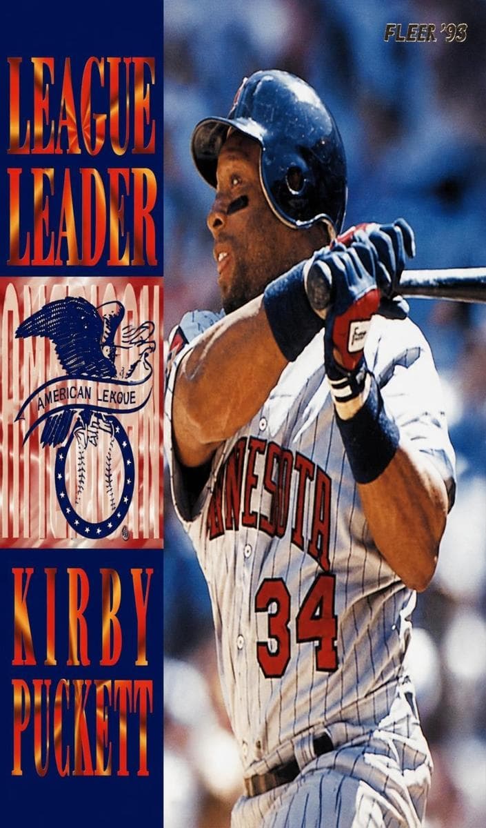 Kirby Puckett 1995 fleer Fleer
