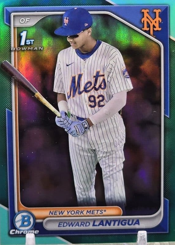 Edward Lantigua trading card