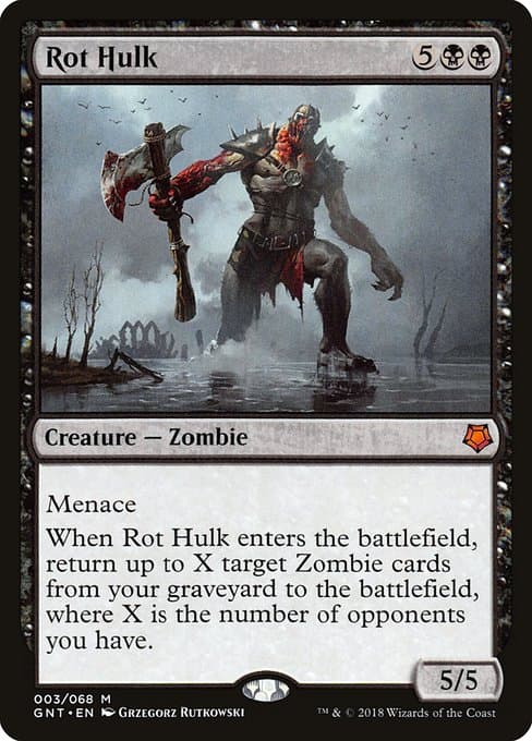Rot Hulk 2025 Magic: The Gathering Aetherdrift Commander