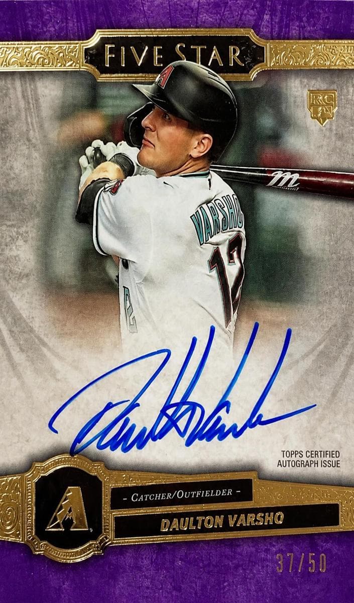 Daulton Varsho 2021 topps