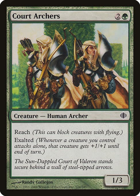Court Archers 2008 Magic: The Gathering Shards of Alara