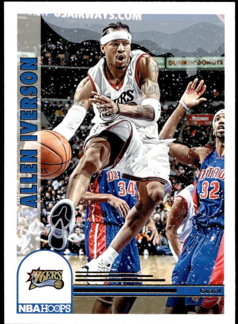 Allen Iverson 2022 panini Hoops