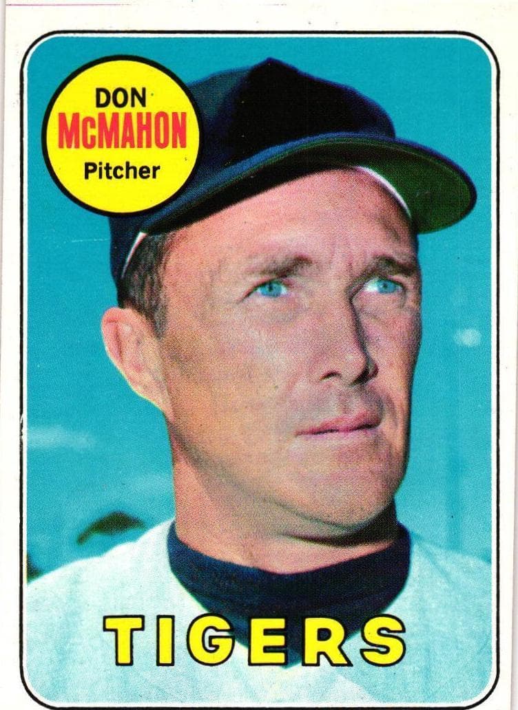 Don McMahon 1969 topps Topps