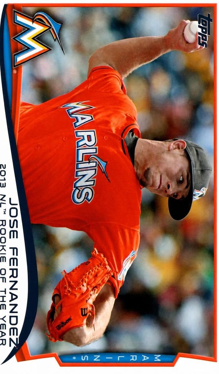 Jose Fernandez 2014 topps Topps