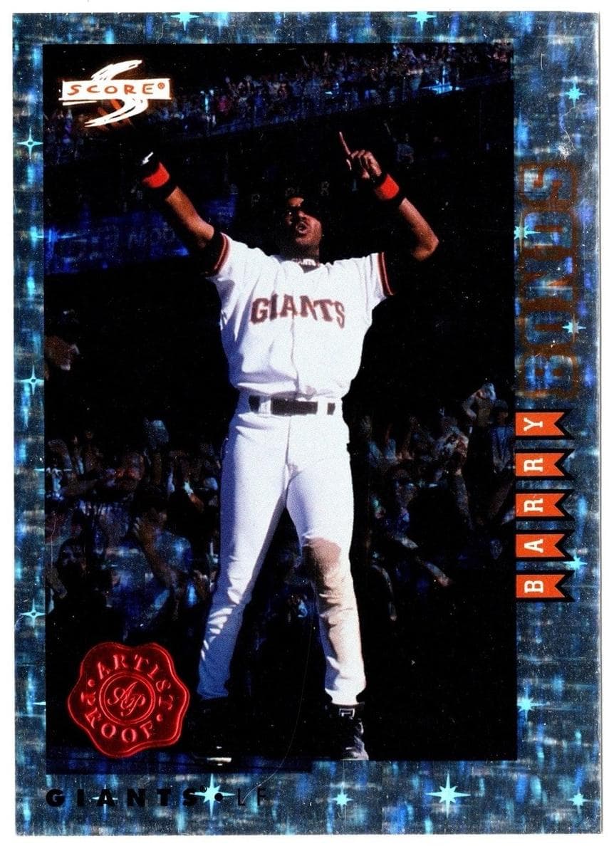 Barry Bonds 1998 panini