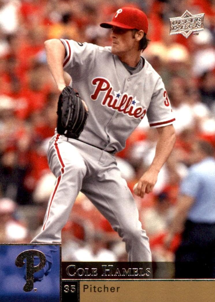 Cole Hamels 2009 upper-deck Upper Deck