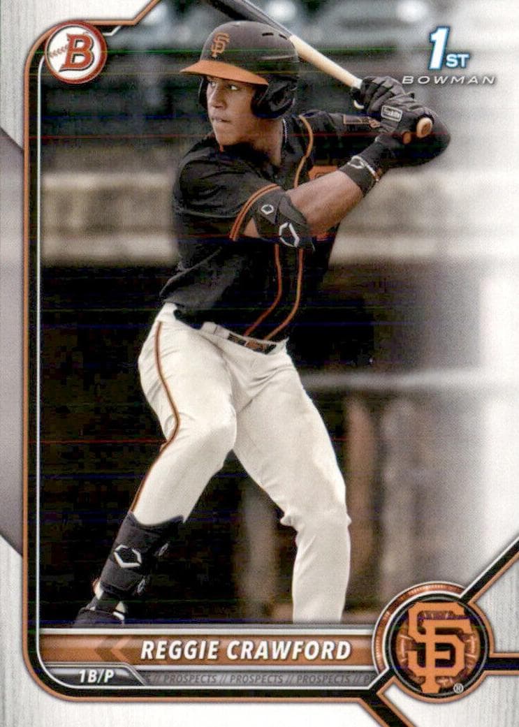 Reggie Crawford trading card