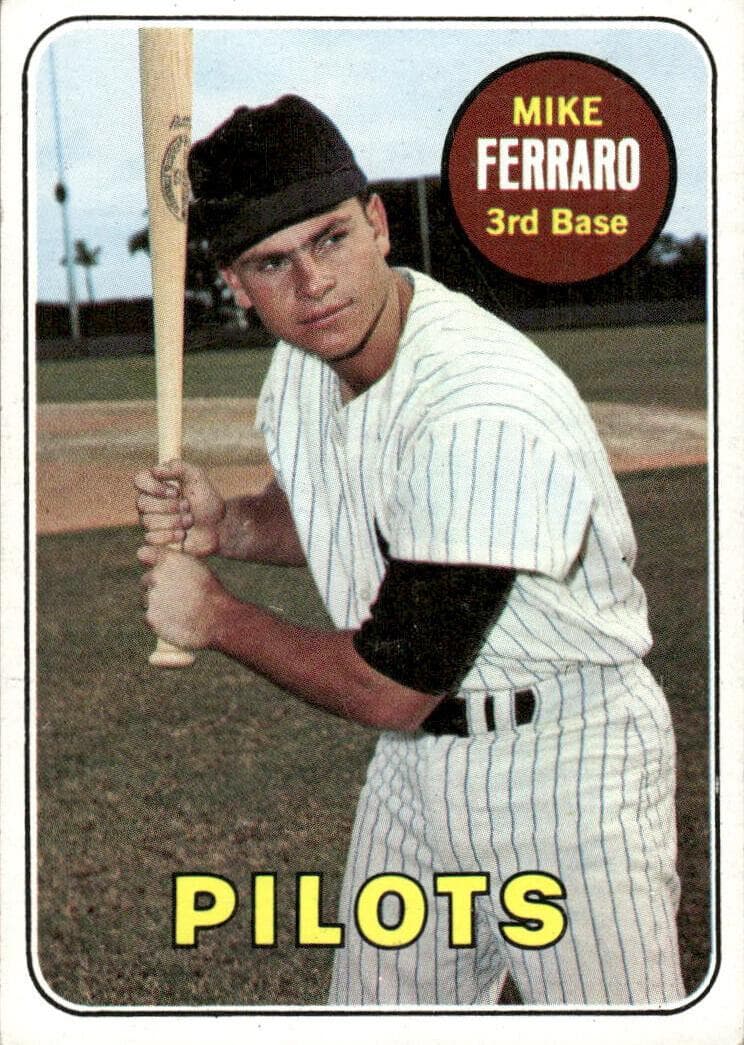 Mike Ferraro 1969 topps Topps
