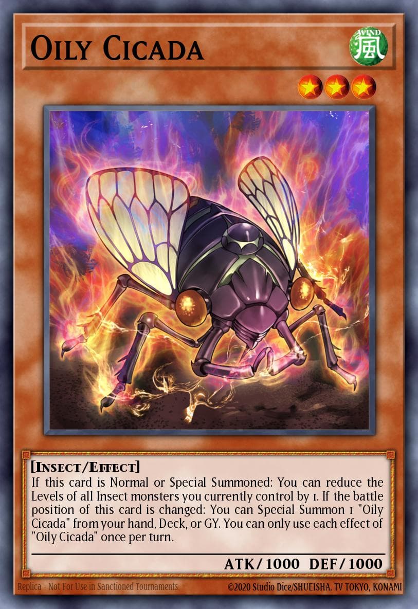 Oily Cicada 2022 Yu-Gi-Oh! Battles of Legend: Crystal Revenge