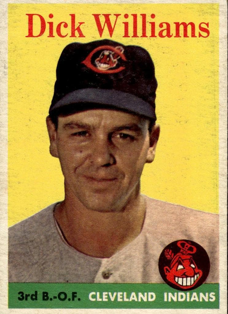 Dick Williams 1958 topps Topps