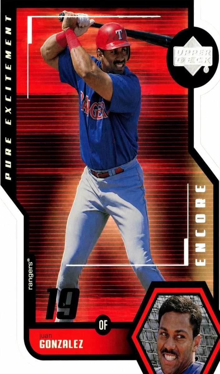 Juan Gonzalez 1999 upper-deck Upper Deck Encore