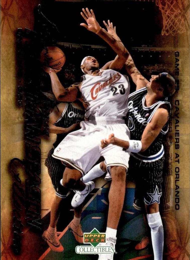 LeBron James 2003 upper-deck