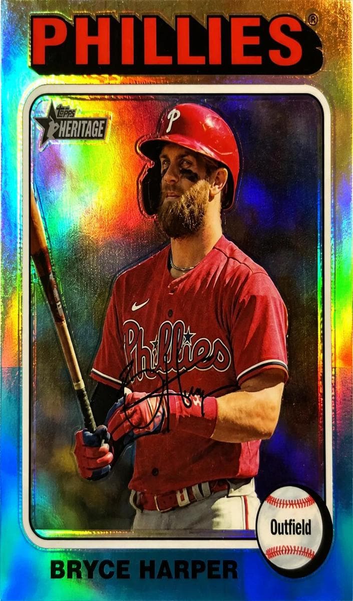 Bryce Harper 2024 topps Topps Heritage Mini