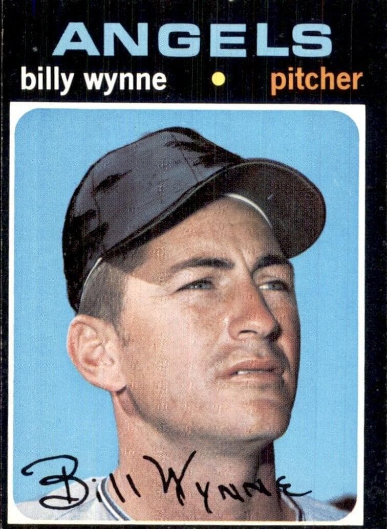 Billy Wynne 1971 topps Topps