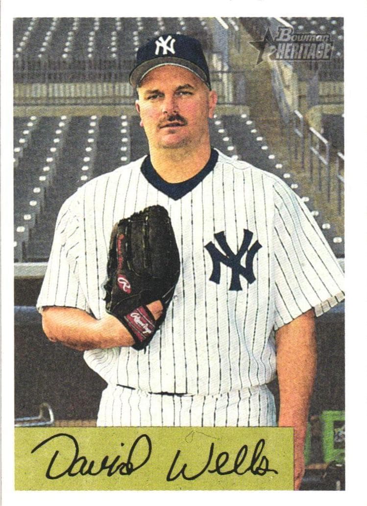 David Wells 2002 bowman Bowman Heritage