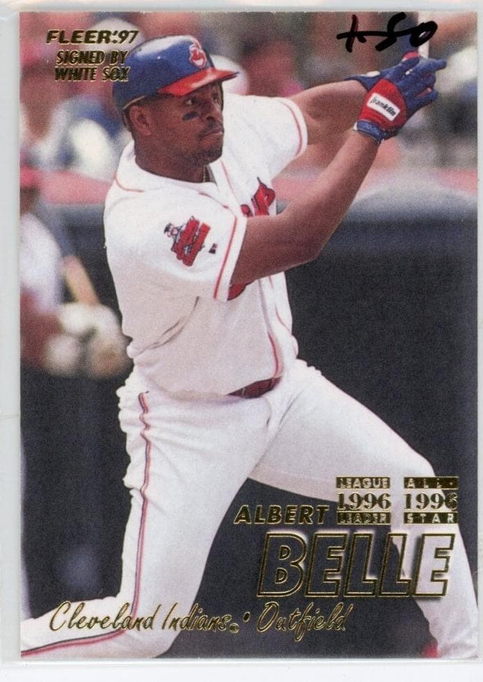 Albert Belle 1997 fleer Fleer