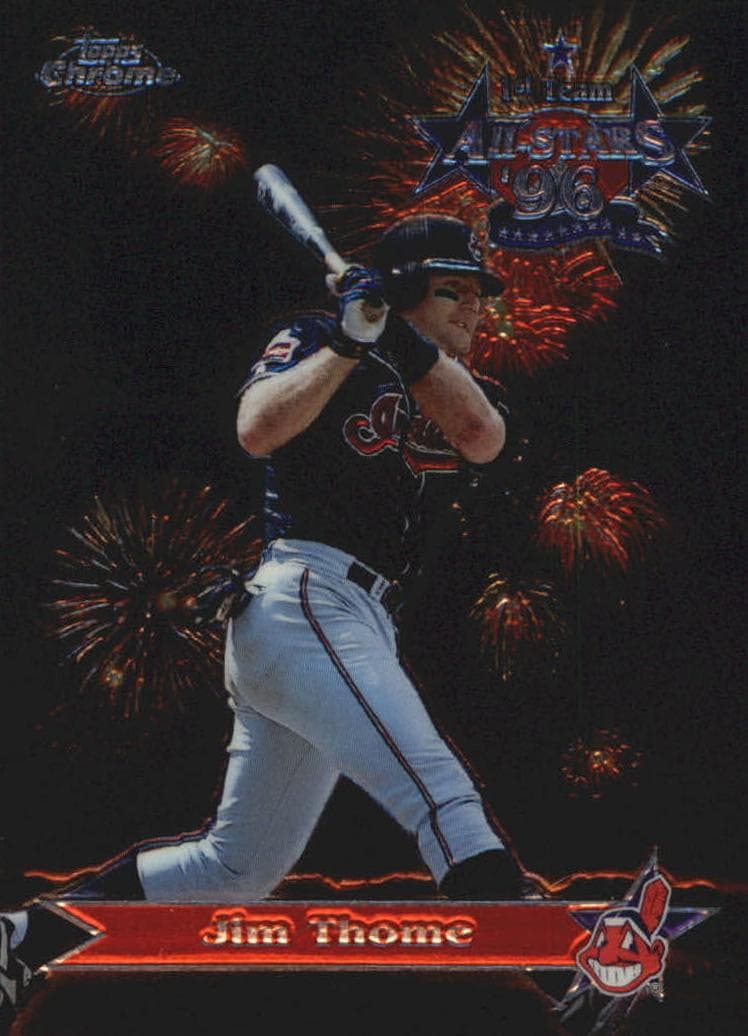 Jim Thome 1997 topps Topps Chrome