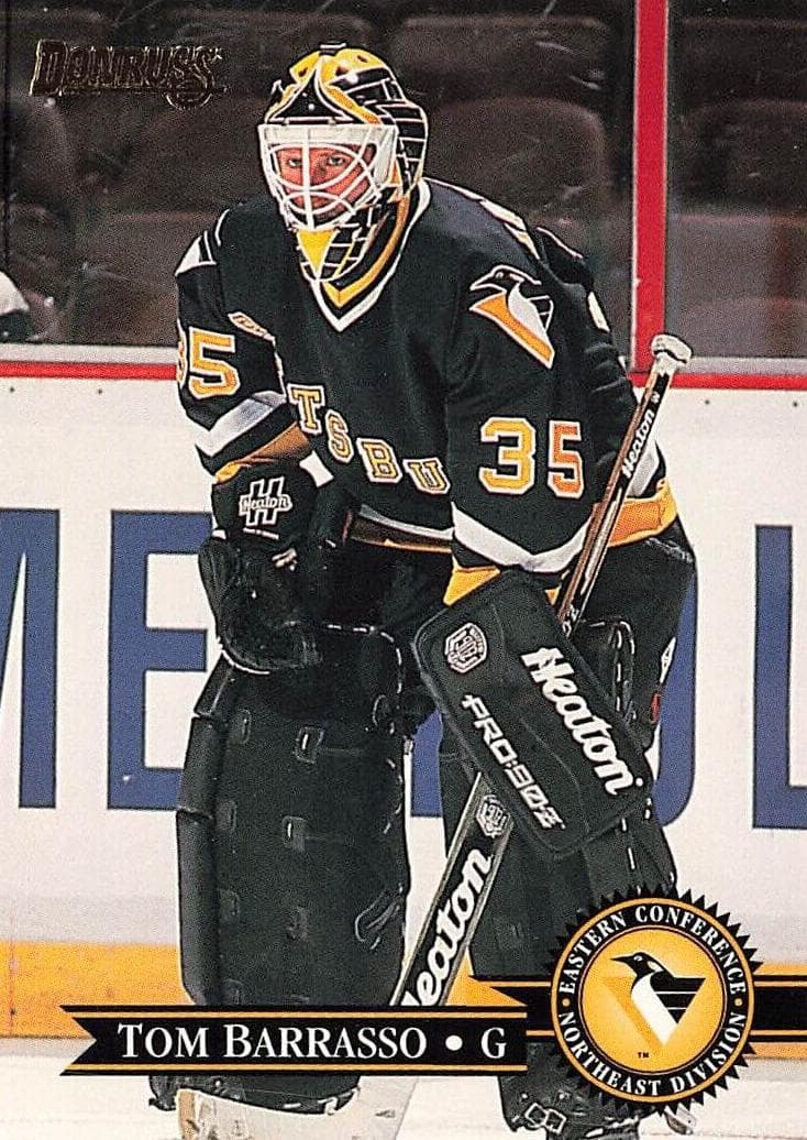 Tom Barrasso 1995 panini Donruss