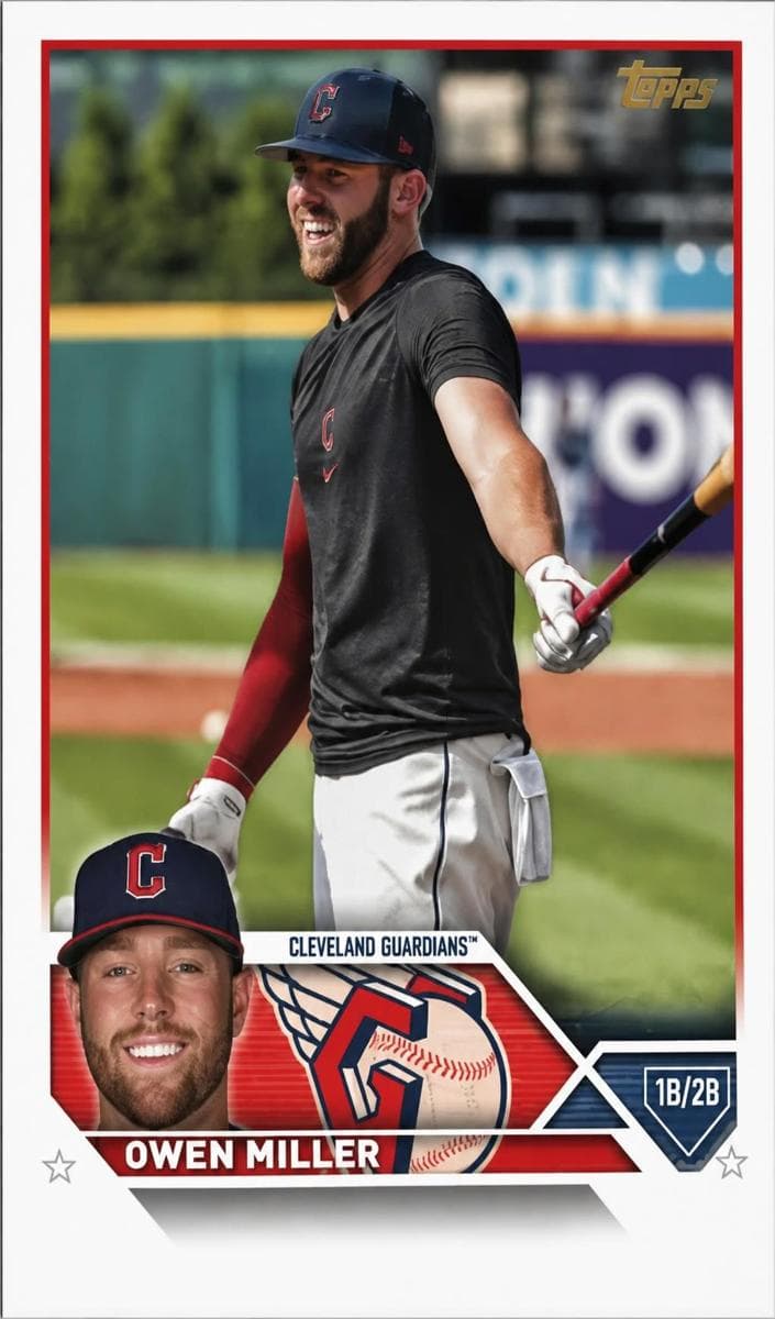 Owen Miller 2023 topps Topps
