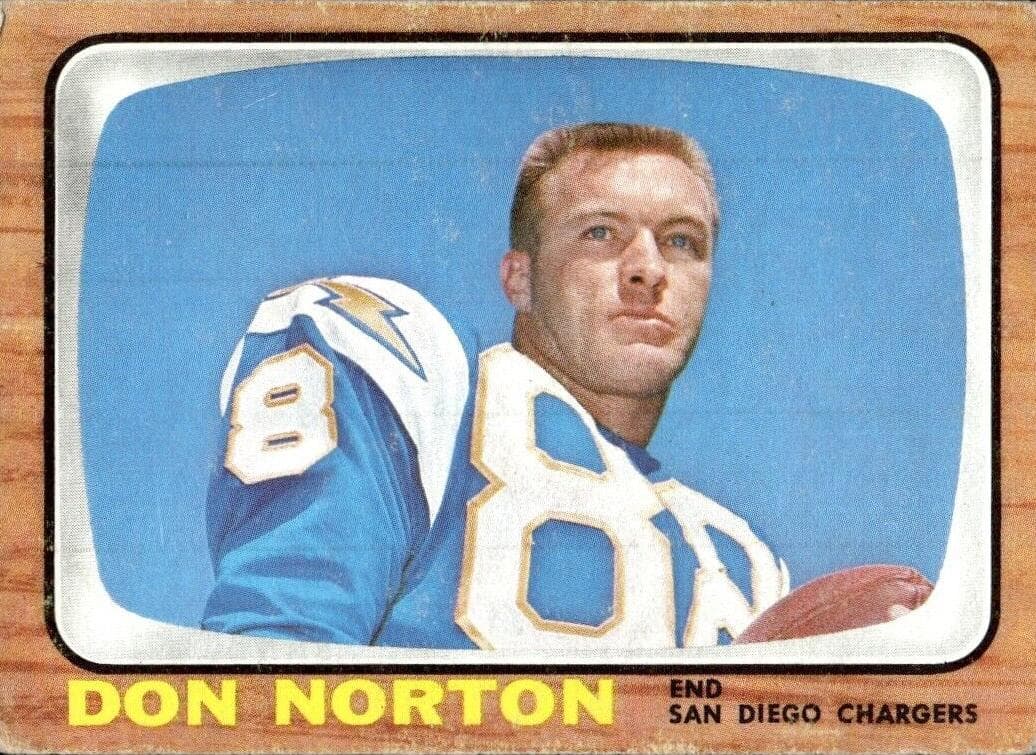 Don Norton 1966 topps Topps