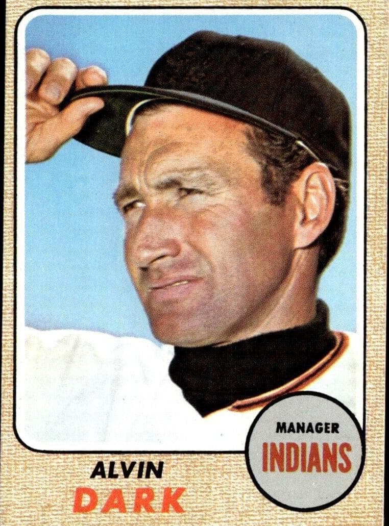Alvin Dark 1968 topps Topps