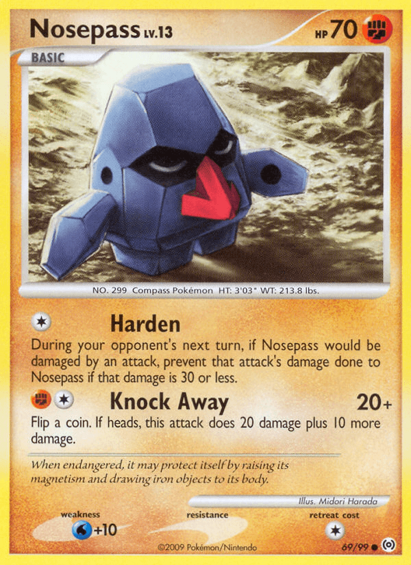 Nosepass 2009 Pokemon Arceus