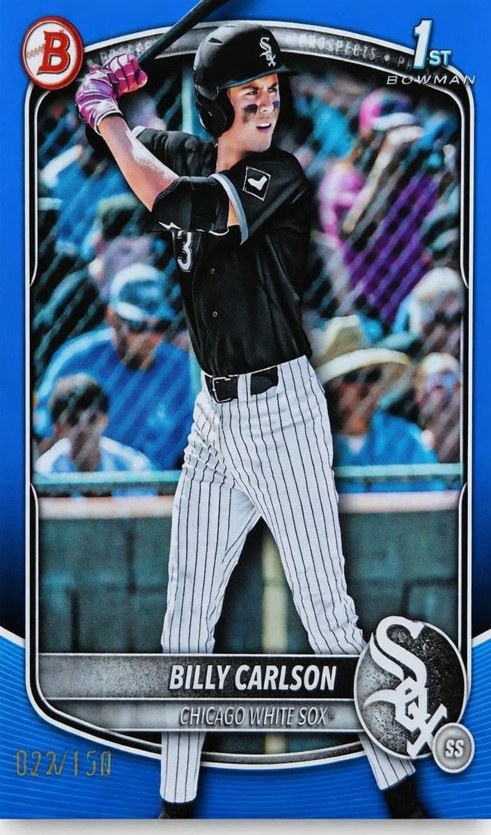 Billy Carlson 2025 bowman Bowman Draft