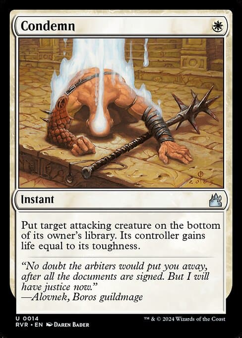 Condemn Magic: The Gathering
